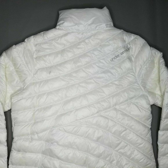 Under Armour Jacket Large Womens UA Uptown Puffer Full Zip Puffer Down Insulated - Picture 7 of 10